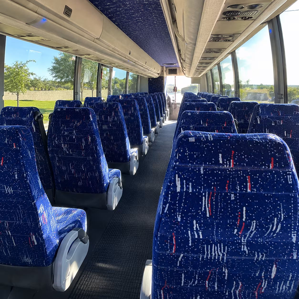 charter buses to pnc bank arts center shows from lakewood