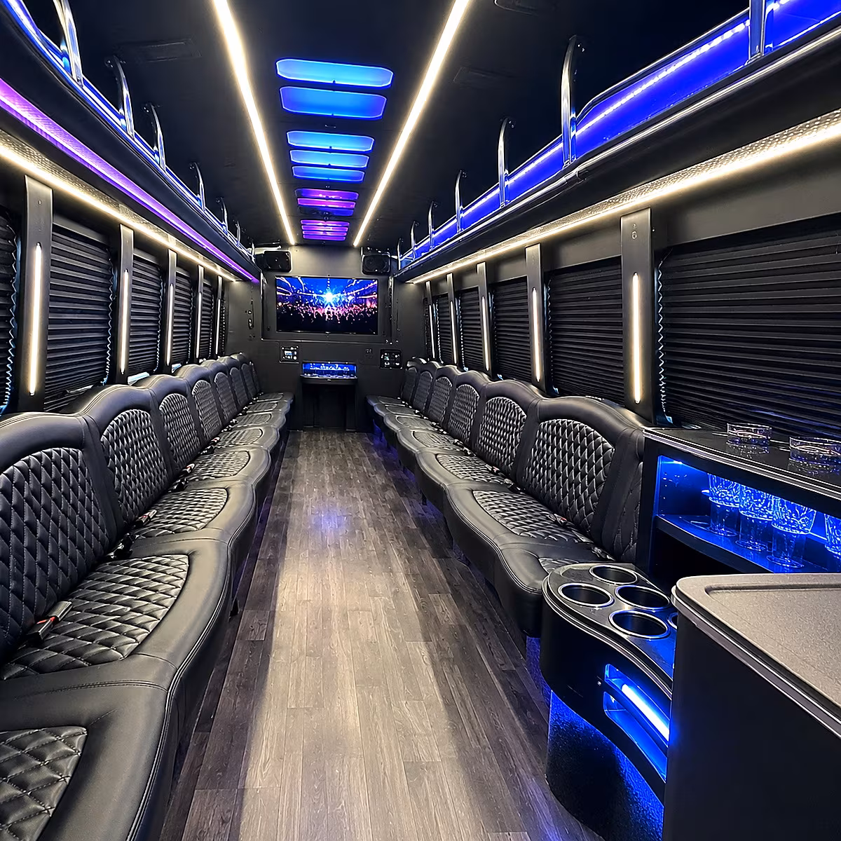 lakewood corporate party bus rental