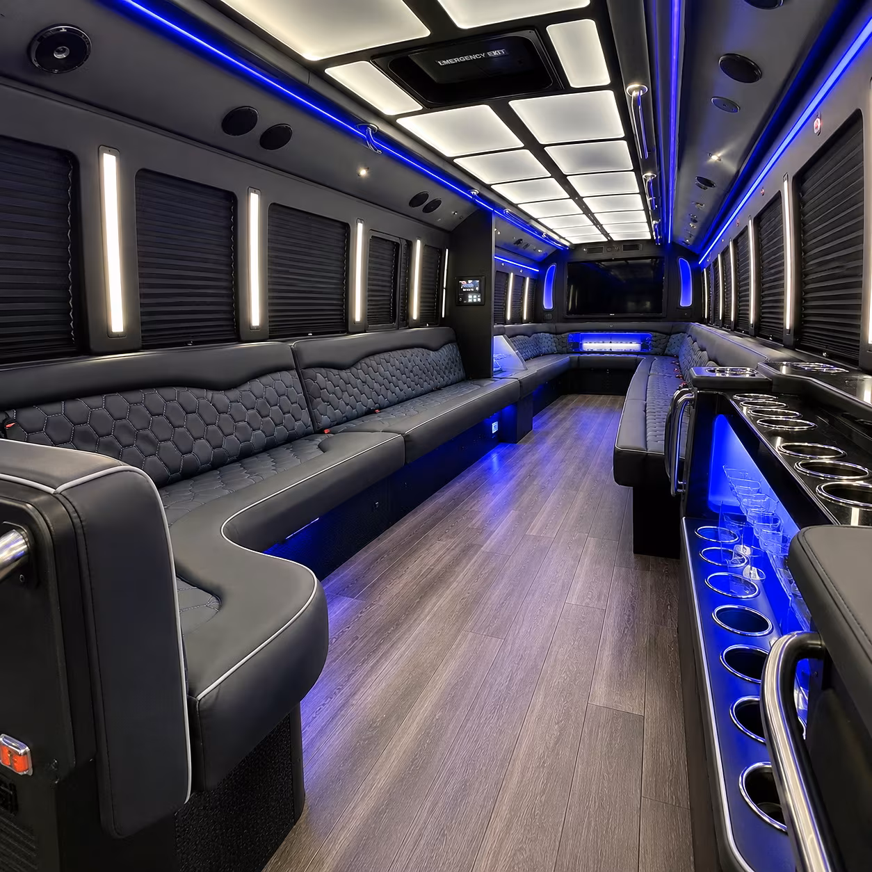 lakewood party bus rentals inside