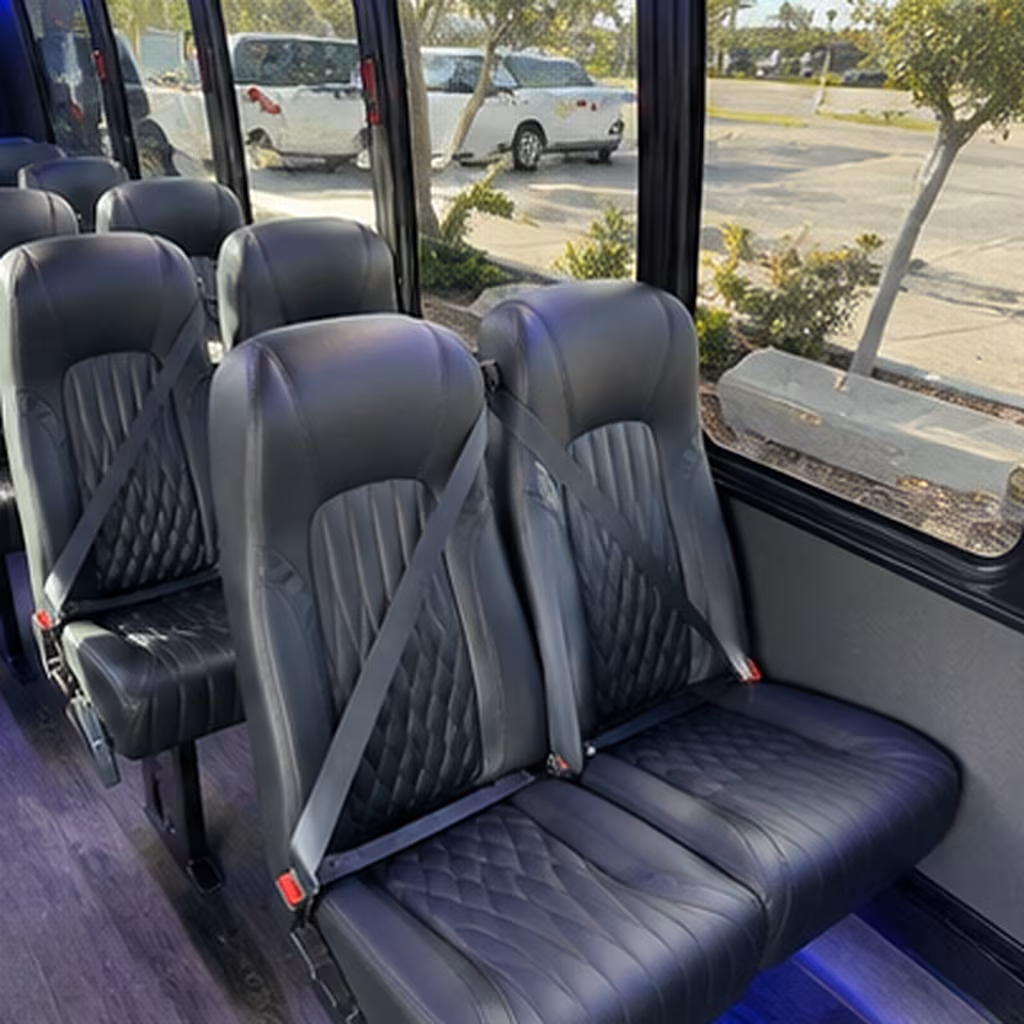 lakewood wine tour brewery transportation onboard seating
