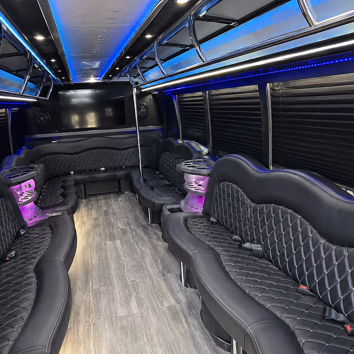 quinceanera sweet 16 party bus rental